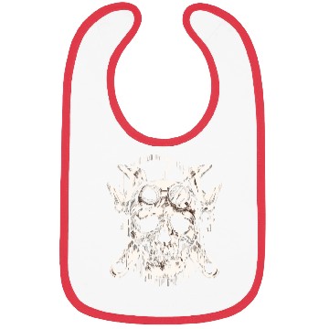 Discover Skull Mechanic Cross Tools Mechanic Bibs