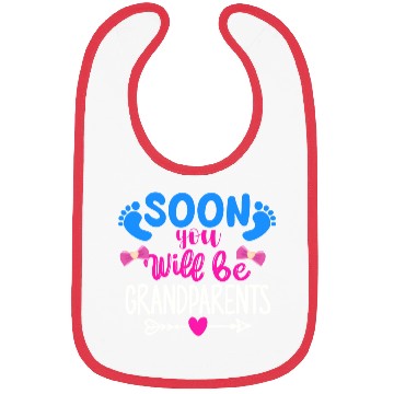 Discover We Will Become Grandparents, Be Grandparents Bibs