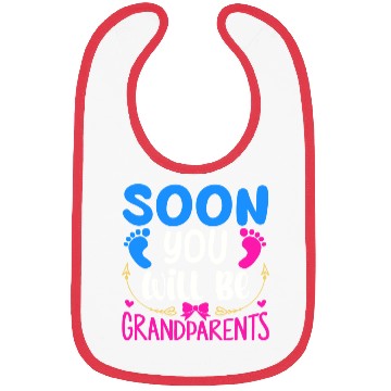 Discover We Will Become Grandparents, Be Grandparents Bibs