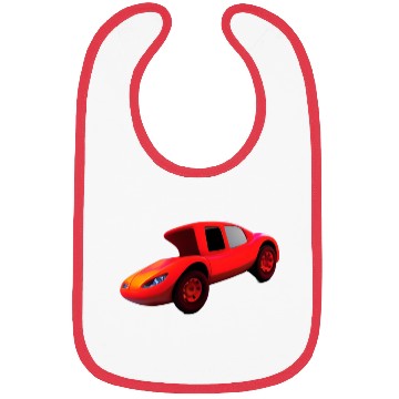 Discover Funny cartoon car 3d . Bibs