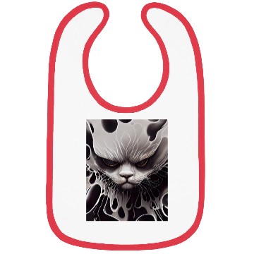 Discover Angry Cat Bibs