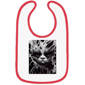 Discover Angry Cat Bibs
