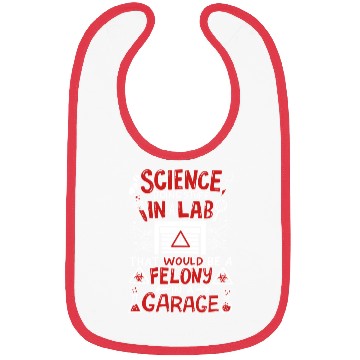 Discover Science Stuff In A Laboratory Chemical Experiment Bibs