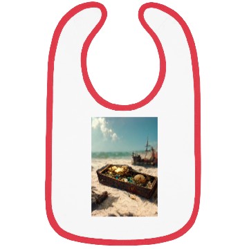 Discover Pirate Treasure Bibs