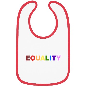 Discover Rainbow Equality LGBTQ Gay Pride Bibs
