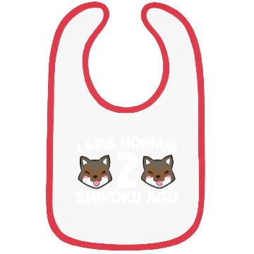 Discover I Was Normal 2 Shikoku Ago Japan Dog Kochi-Ken Bibs