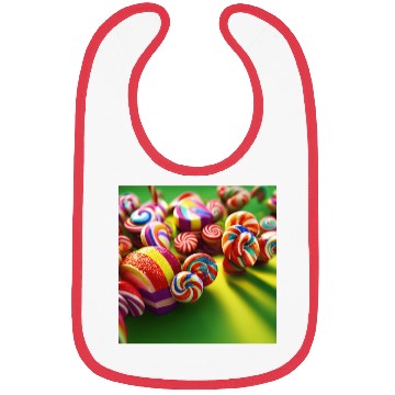 Discover A glimpse into candy land version 2 Bibs