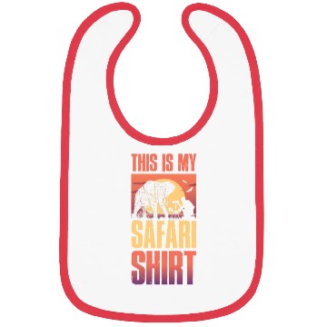 Discover This Is My Safari Funny Elephant Gift Bibs