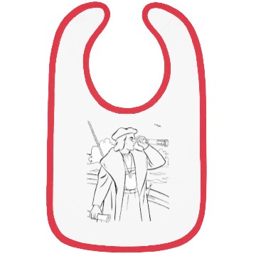 Discover The first italian american Christopher columbus Bibs