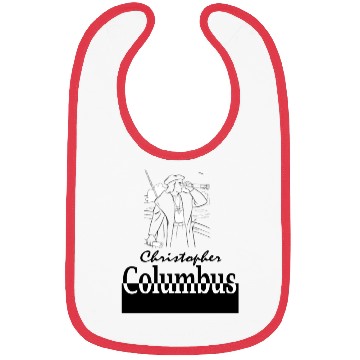 Discover The first italian american Christopher columbus Bibs