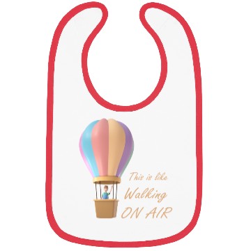 Discover Like walking on air Bibs