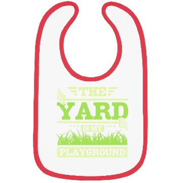 Discover THe yard is my playground Bibs