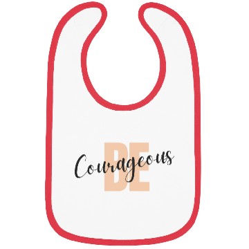 Discover Be Courageous Bibs