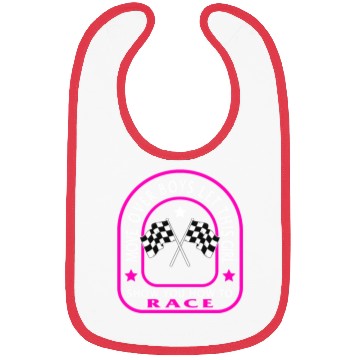 Discover Racing Bibs, Move Over Boys Female Racer