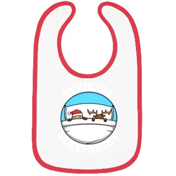 Discover Official sleepshirt christmas Bibs
