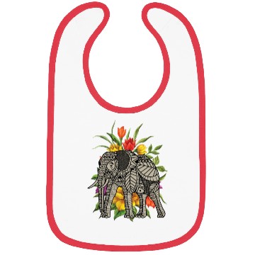 Discover Love Elephants Mahout Gift Bibs