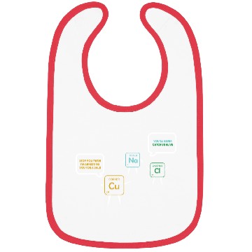 Discover Chemistry Teacher Student Periodic Table Pun Bibs