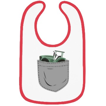 Discover Farming Farmer Pocket Tractor Bibs