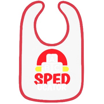 Discover Speducator Sped Special Education Teacher Cute Bibs