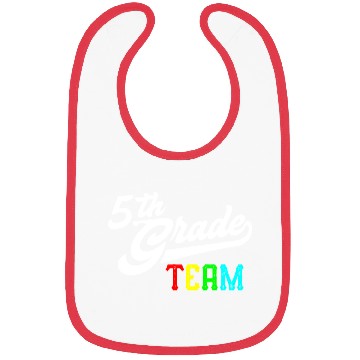Discover 5Th Grade Team Baseball Style Teacher Team Bibs