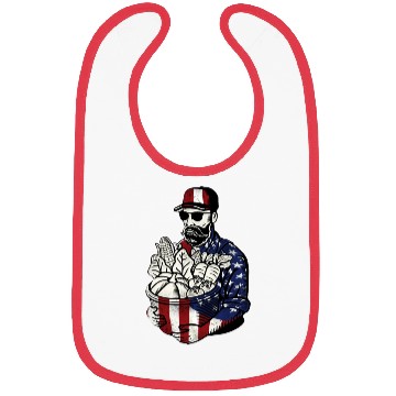 Discover Farming Farmer American Flag Us Bibs