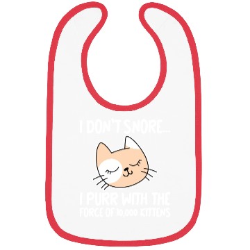 Discover I Purr With The Force Of 10,000 Kittens 1 Bibs