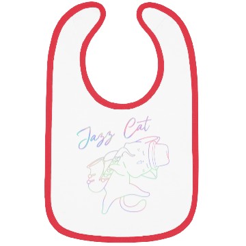 Discover Trumpet Playing Cat Jazz Lover Bibs