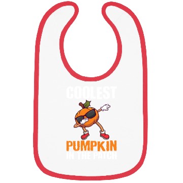 Discover Dabbing Coolest Pumpkin In The Patch Halloween Bibs