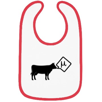 Discover Scientific Cow Goes Mu Bibs
