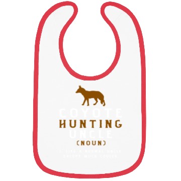 Discover Coyote Hunting Uncle Bibs