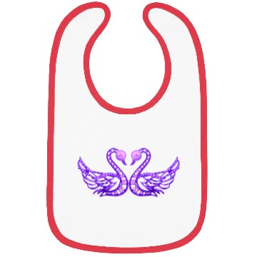 Discover Duck Jewelry Design Purple Bibs