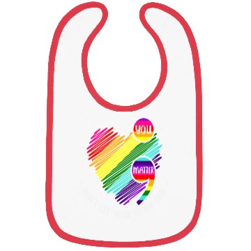 Discover You Matter Don't Let Your Story End Bibs