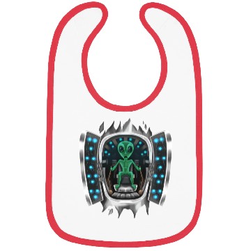 Discover Alien Inside Costume Alien Takes Over Control Bibs
