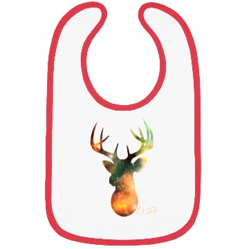 Discover Oh Deer space Bibs
