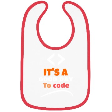 Discover it s a good day to code Bibs