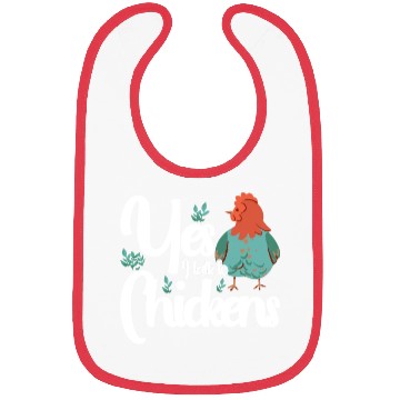 Discover Chickens Rooster Chicken Farmer Hen Poultry Cock Bibs
