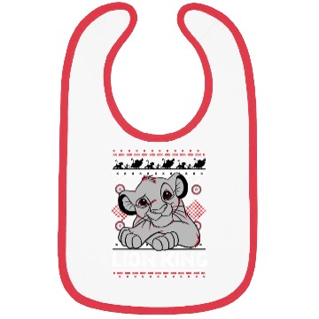 Discover Lion King Christmas Bibs