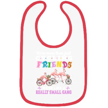 Discover We're More Than Just Cycling Friends Funny Bibs