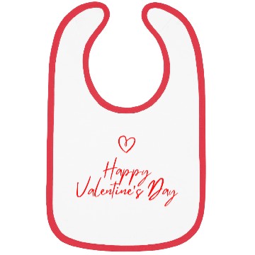 Discover Happy Valentine's Day Bibs