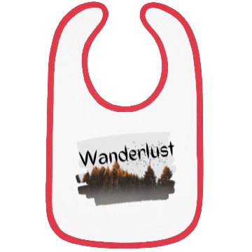 Discover Wanderlust design Bibs