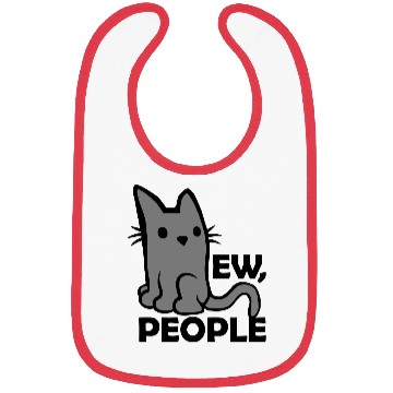 Discover quote ew people cat Bibs