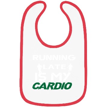 Discover Running Lover Quote Cardio Exercise Bibs