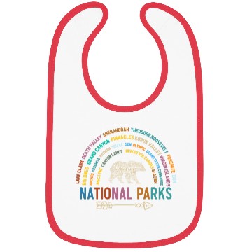 Discover US National Parks, National Park, Denali, Redwood Bibs