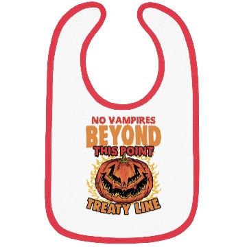 Discover Scary Monster Pumpkin A Vampire Treaty Line A Bibs