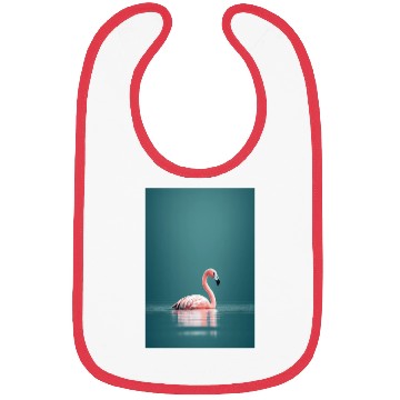Discover Flamingo im See Bibs
