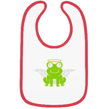 Discover Angel frog wings Bibs