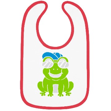 Discover Sunglasses Cap Frog Boy Bibs
