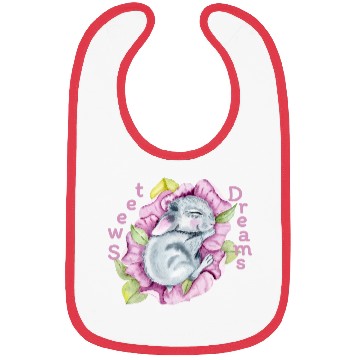 Discover Sweet Dreams Baby Bunny Bibs