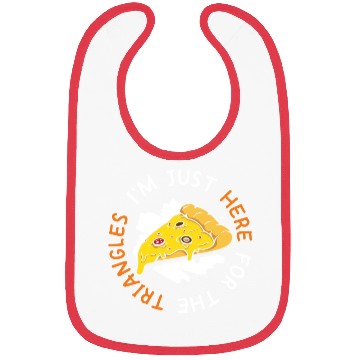 Discover I'm Just Here For The Triangles Pizza Making Bibs