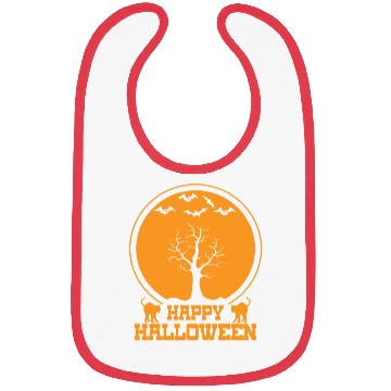 Discover Happy Halloween Bibs Design